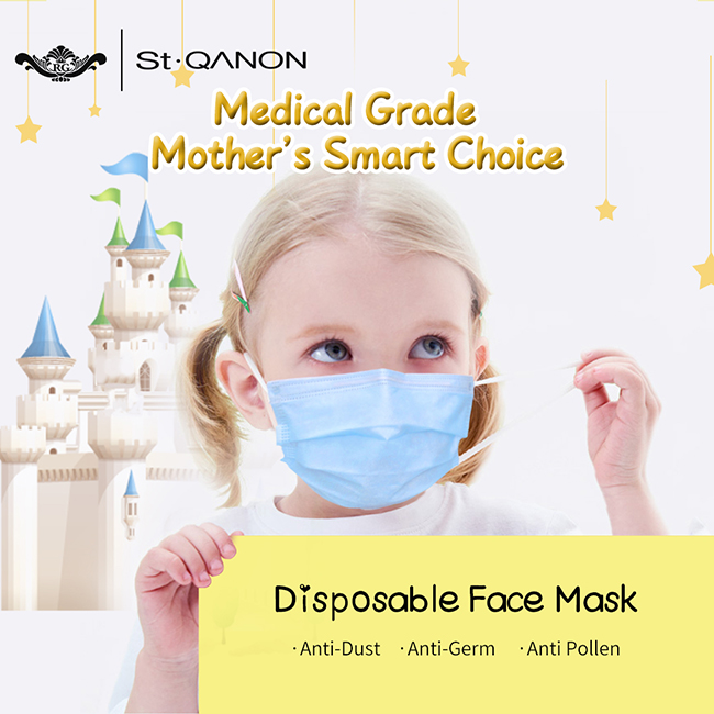 Masque chirurgical jetable pour les enfants