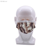 Couverture de camouflage de masque de visage brun jetable de 3 plis pour millitary