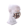 Masque en tissu pliable 5 plis respirateur brun armée