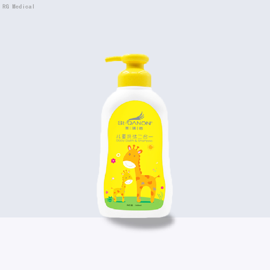 Shampoing pour bébé lavant pour bébé à formule douce en stock