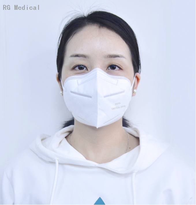Masque jetable non médical de type pliable